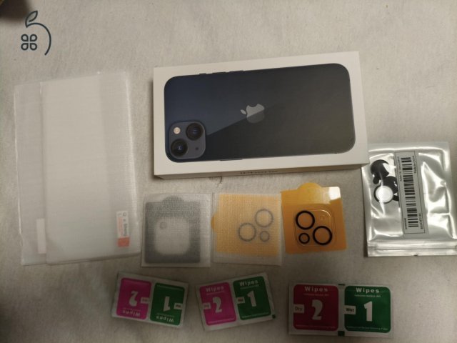 Apple iphone 13 128GB Mobiltelefon ( Black )(Kártyafüggetlen)