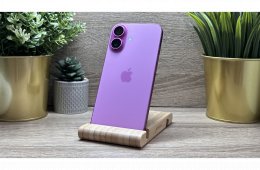  iPhone 16 128GB Rózsaszín, Független - Garancia, Számla 