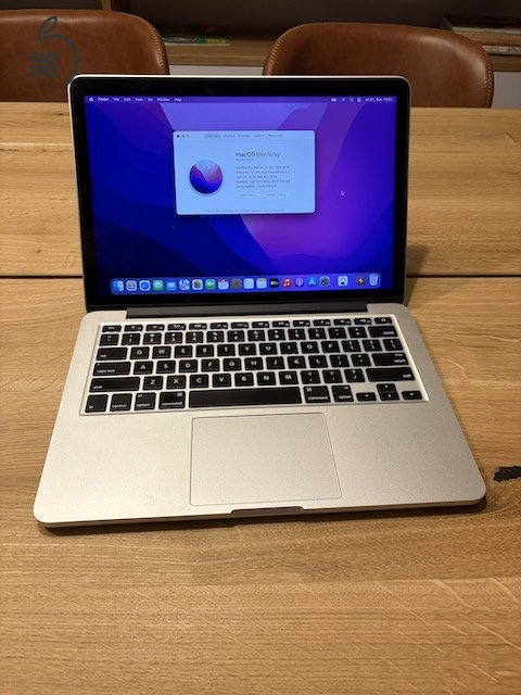 Retina Macbook Pro 13 (i7)  2015 Early - Használt, szép állapot- 512GB SSD, 16GB RAM