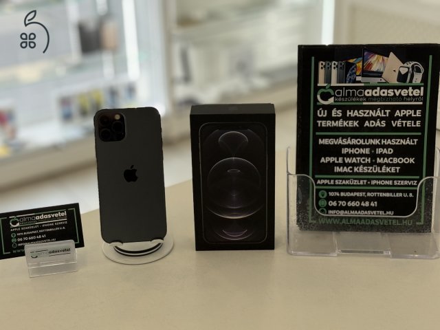 iPhone 12 Pro 256GB Független Újszerű/1-3 hónap gar./Akku 100%/p4384