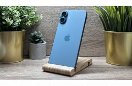  iPhone 16 Plus 512GB Récezöld, Független - Garancia, Számla 