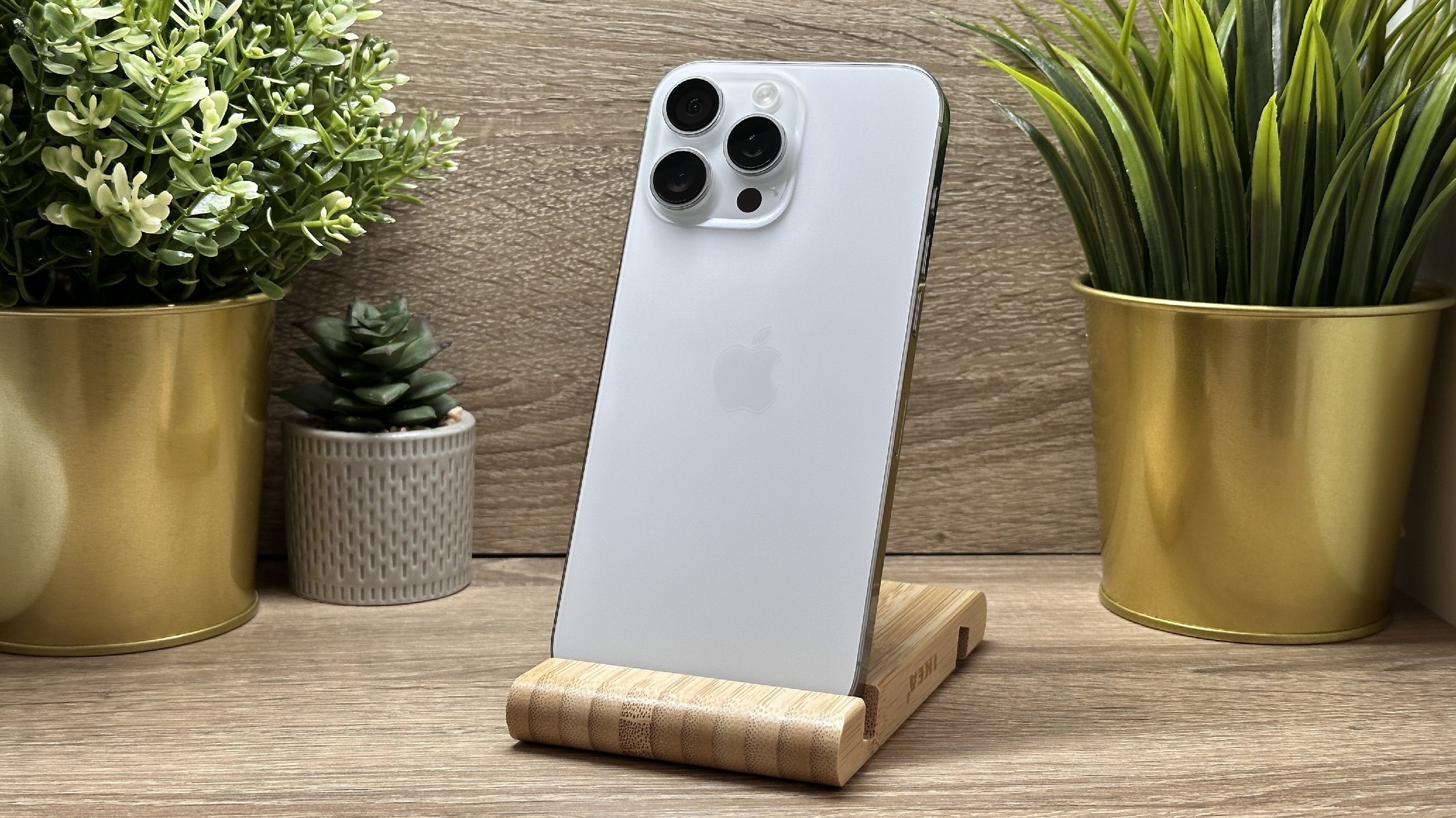  iPhone 16 Pro Max 256GB Fehér, Független - Garancia, Számla 