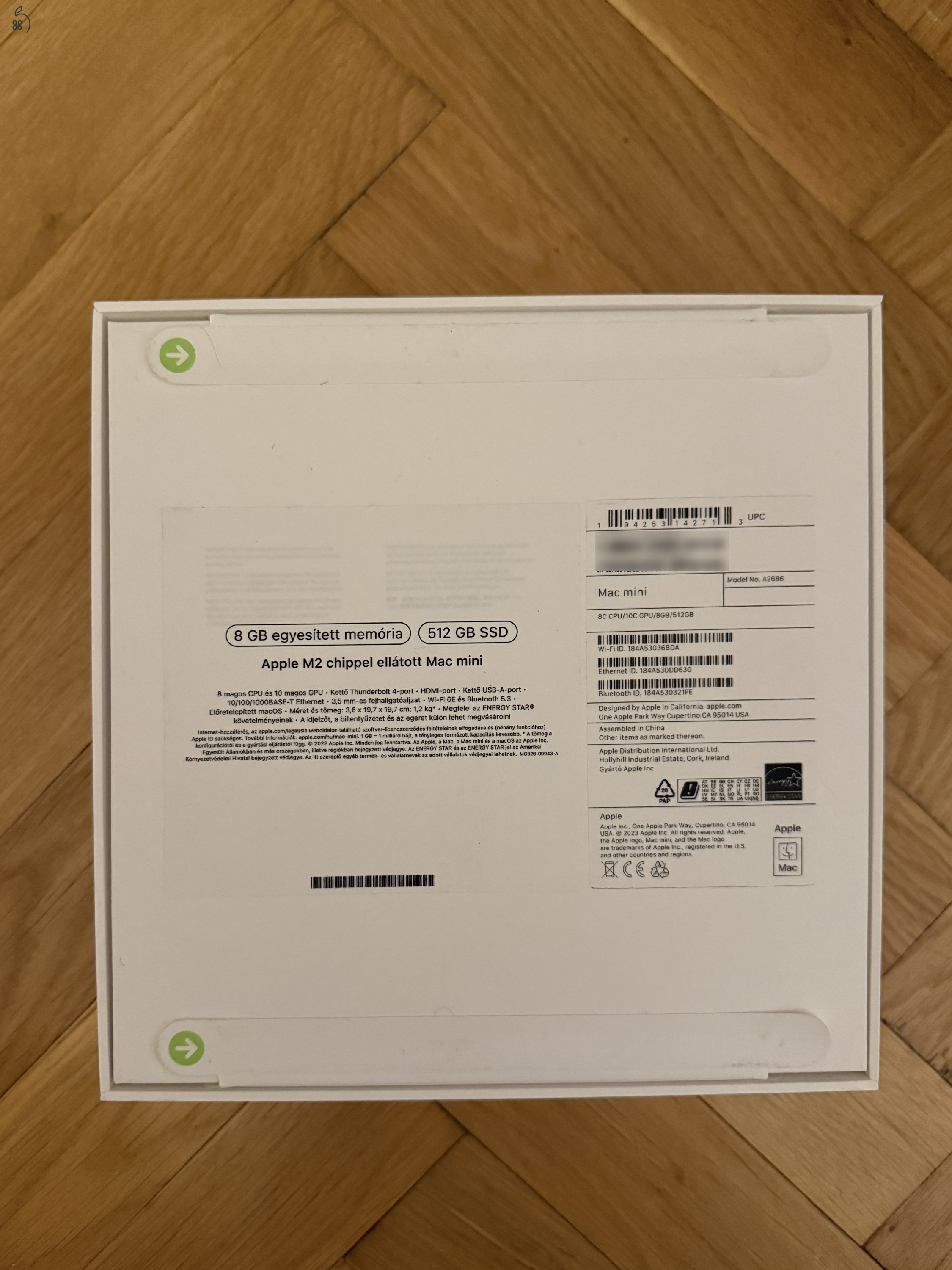 Bontatlan APPLE Mac mini M2 / 1 év garancia