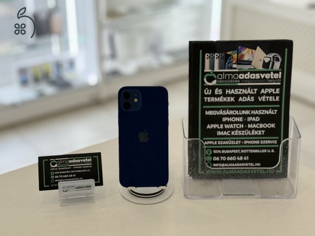 iPhone 12 128GB Vodafone Használt/1-3 hónap gar./Akku 100%/p4387