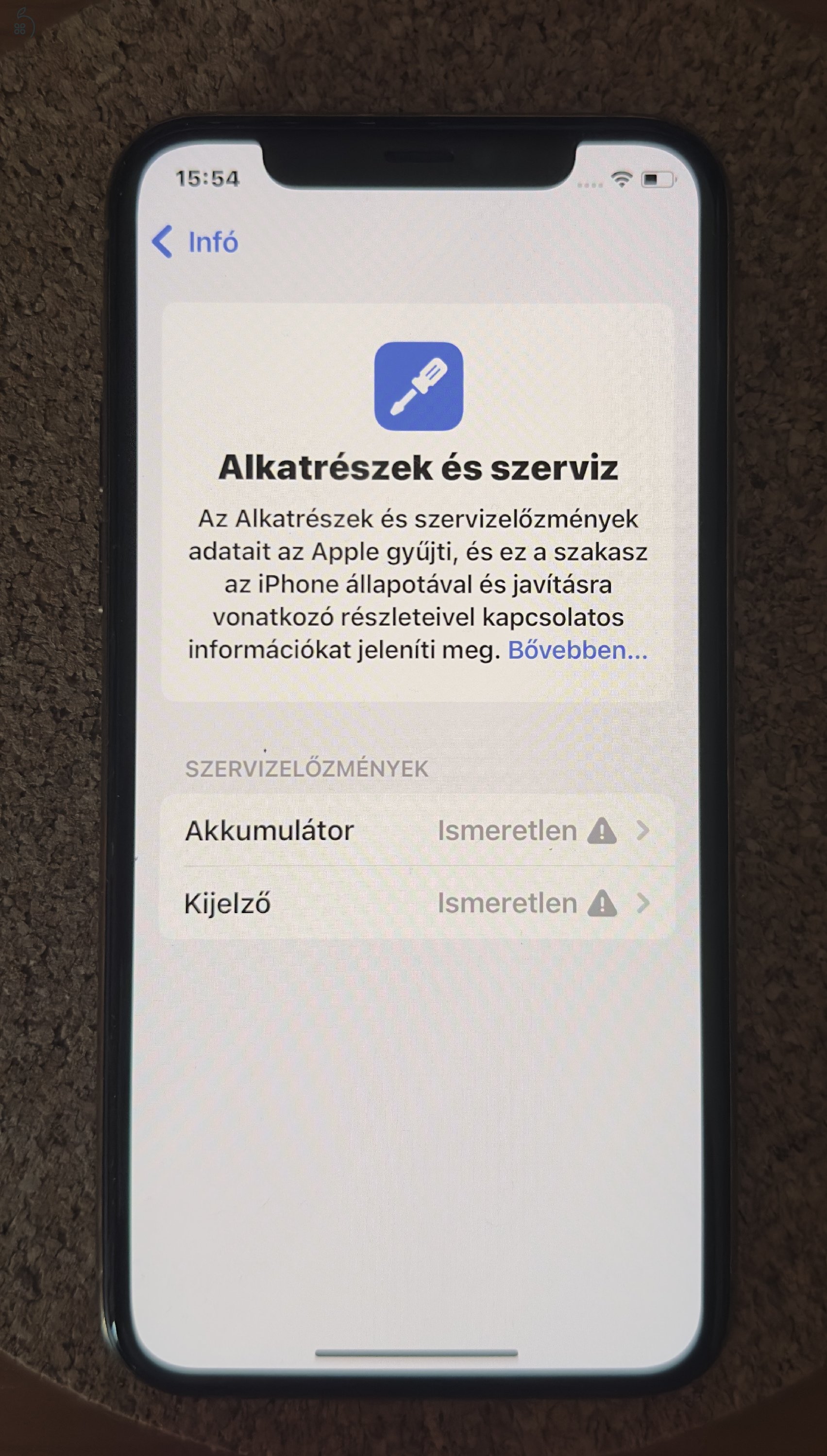 iPhone 11 Pro 256 GB 100%-os cserélt akkumulátor