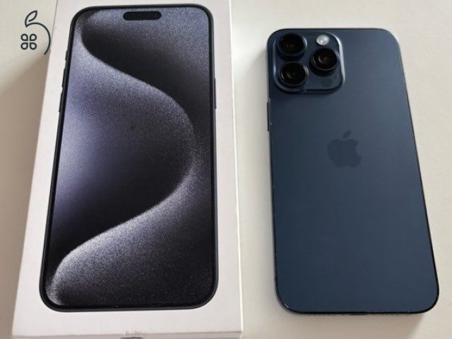 iPhone 15 Pro Max 256GB +minőségi tok+betekintésgátló üvegfólia