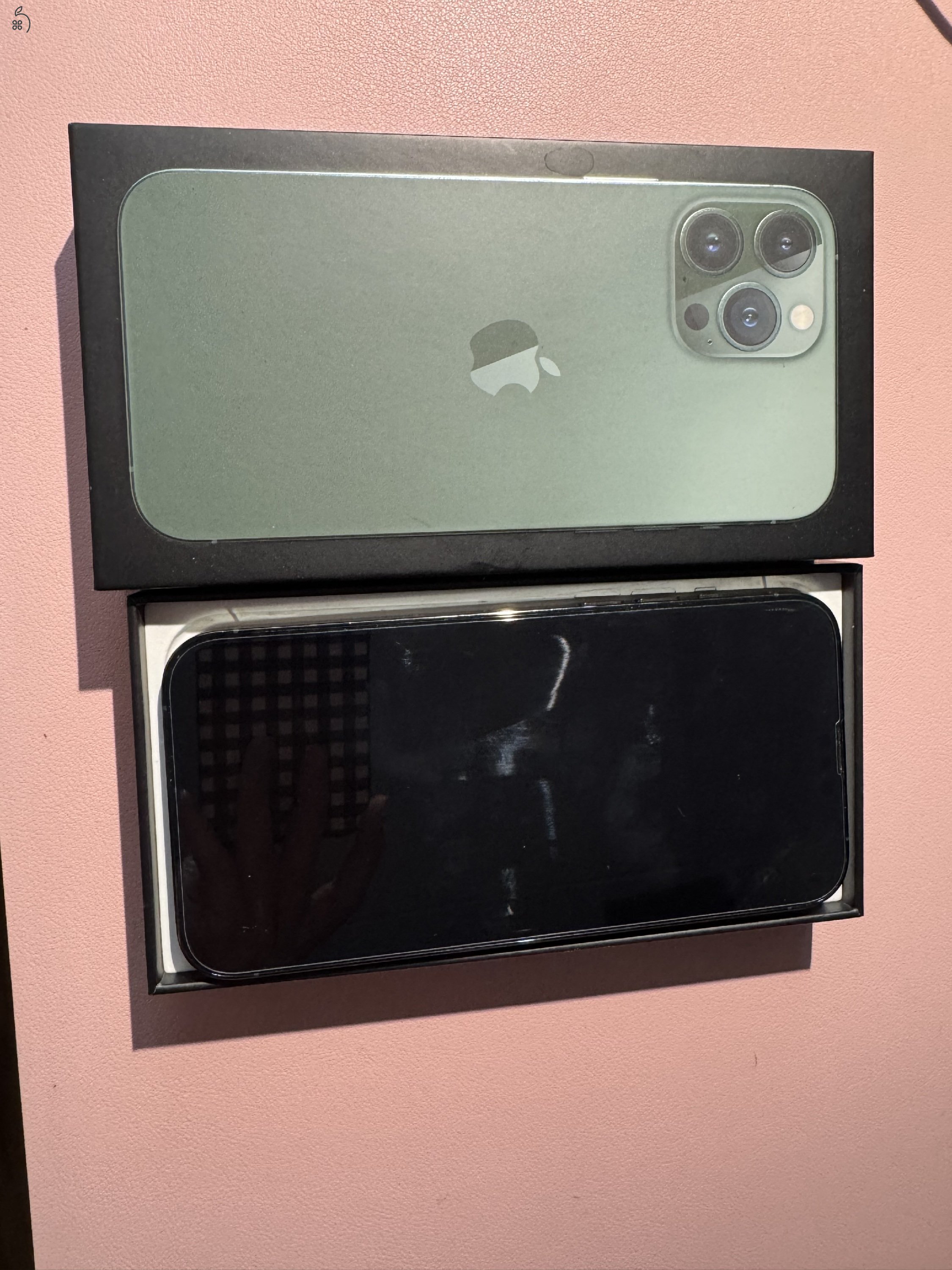 Eladó iPhone 13 Pro Max (128gb) Alpine green, független