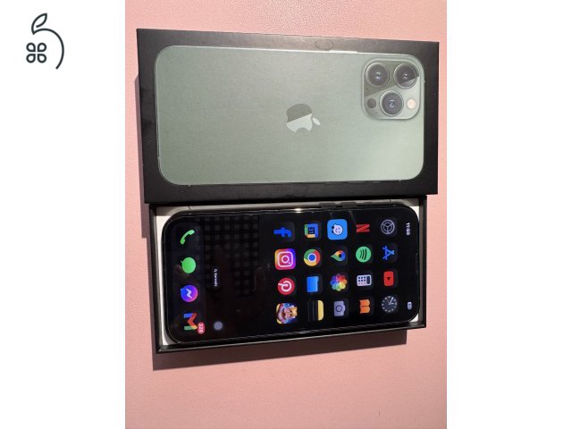 Eladó iPhone 13 Pro Max (128gb) Alpine green, független