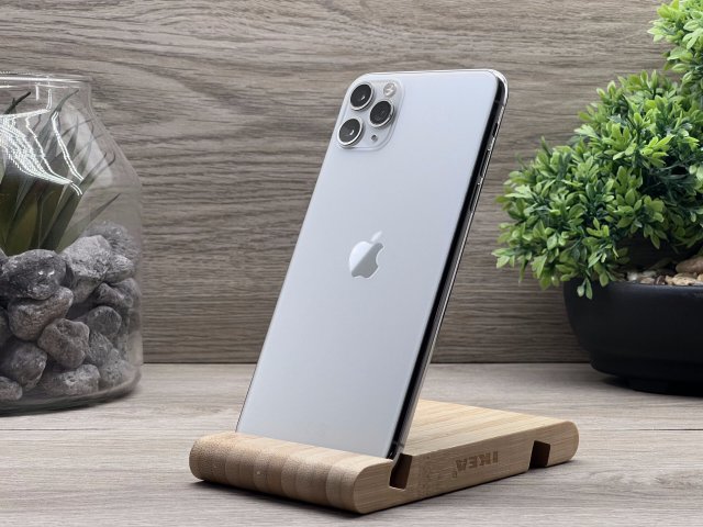 iPhone 11 Pro Max Silver 64GB 2 ÉV Garanciával Számlával Aksi 100%