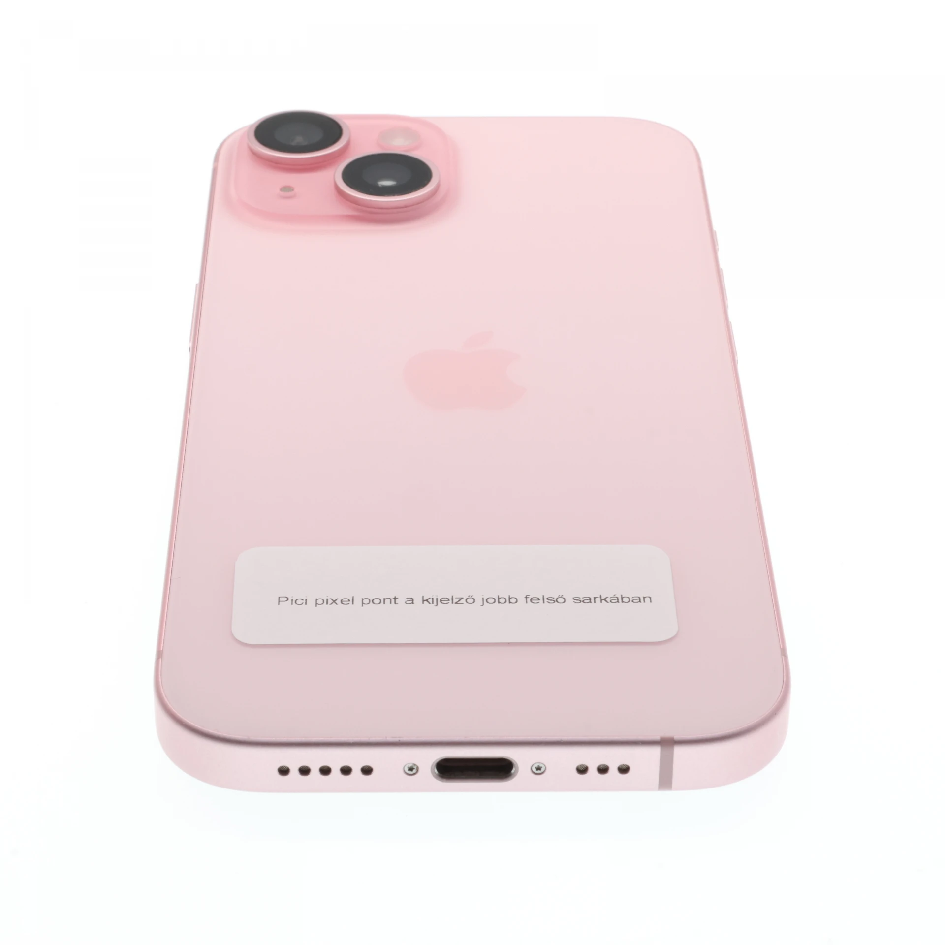 !! 1 ÉV GARANCIA !! Apple iPhone 15 128 GB Pink 91%