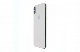 !! 1 ÉV GARANCIA !! Apple iPhone X 64 GB Silver 100%