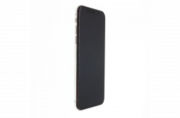 !! 1 ÉV GARANCIA !! Apple iPhone X 64 GB Silver 100%