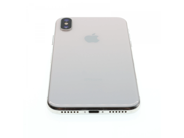 !! 1 ÉV GARANCIA !! Apple iPhone X 64 GB Silver 100%