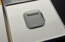 Apple Watch HERMÈS Series 7, 45 mm rozsdamentes acél, eredeti csomagolásban