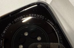 Apple Watch HERMÈS Series 7, 45 mm rozsdamentes acél, eredeti csomagolásban