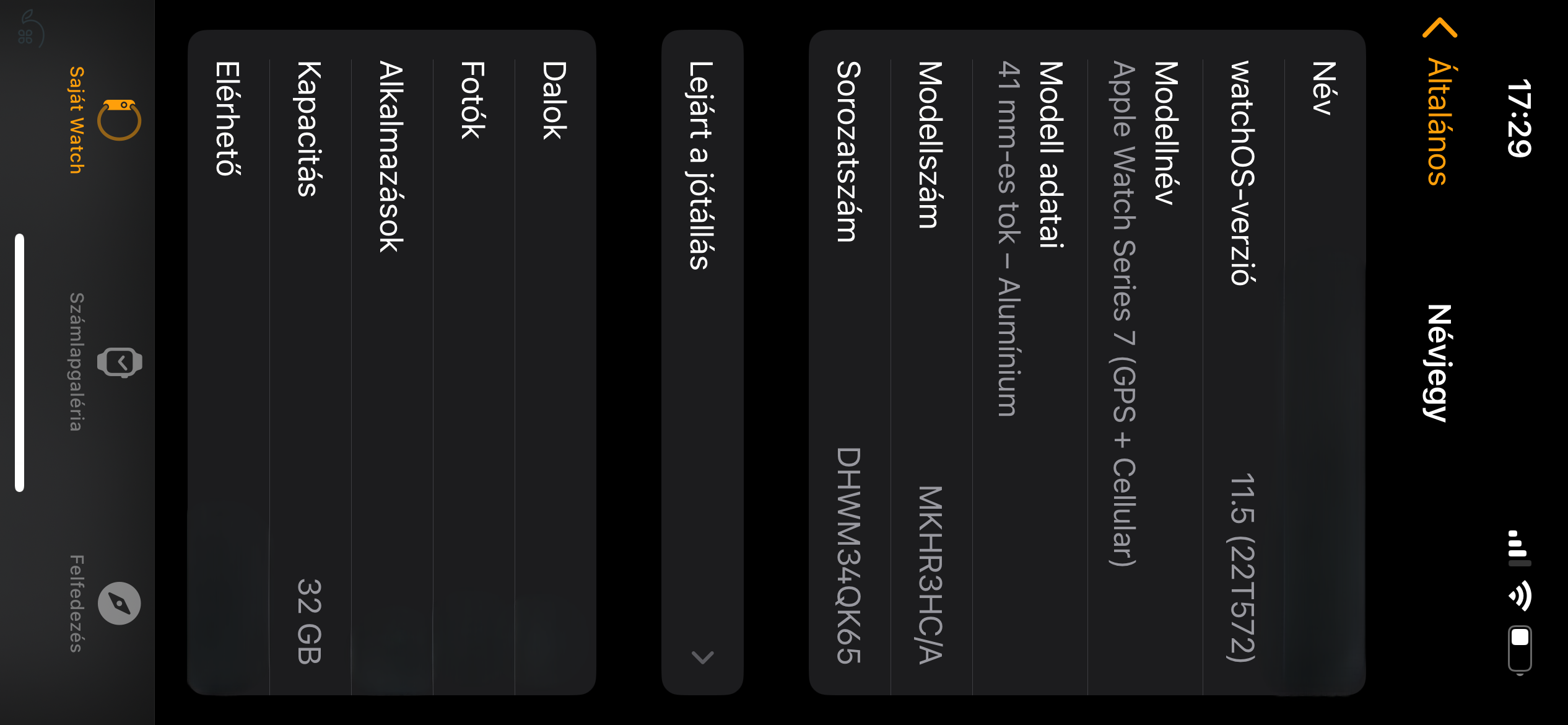 Apple Watch Series 7 (GPS + Cellular) 41 mm Alumínium