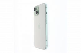 !! 1 ÉV GARANCIA !! Apple iPhone 15 128 GB Green 91%
