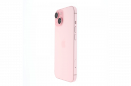 !! 1 ÉV GARANCIA !! Apple iPhone 15 256 GB Pink 100%