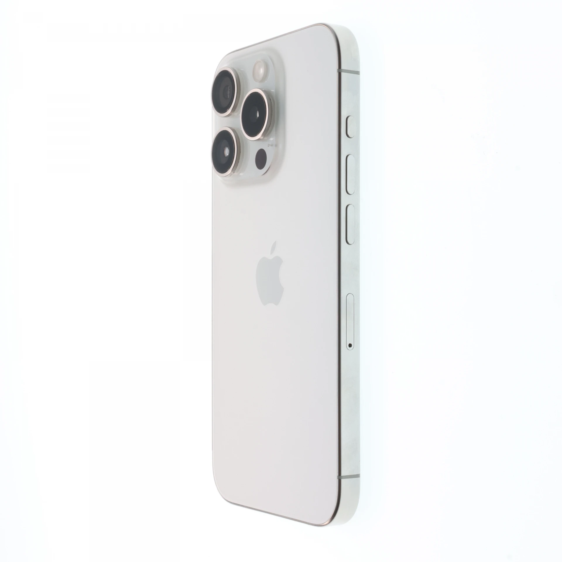!! 1 ÉV GARANCIA !! Apple iPhone 15 Pro 128 GB White Titanium 98%