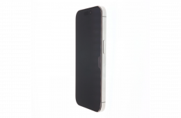 !! 1 ÉV GARANCIA !! Apple iPhone 15 Pro 128 GB White Titanium 98%