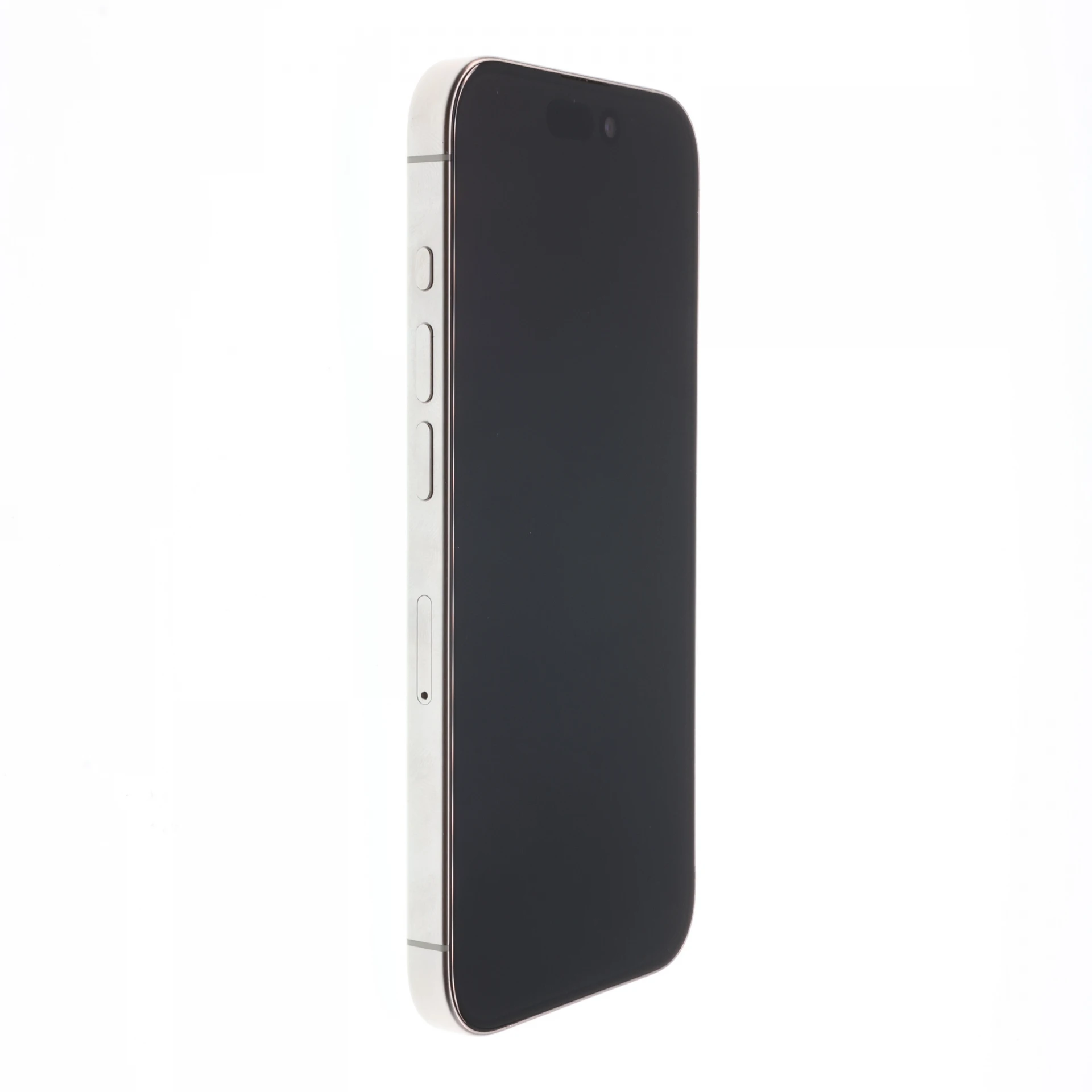 !! 1 ÉV GARANCIA !! Apple iPhone 15 Pro 128 GB White Titanium 98%