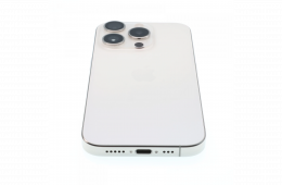 !! 1 ÉV GARANCIA !! Apple iPhone 15 Pro 128 GB White Titanium 98%
