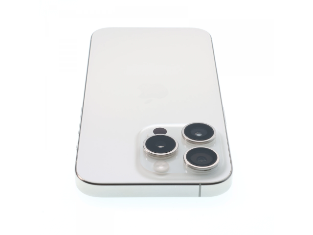 !! 1 ÉV GARANCIA !! Apple iPhone 15 Pro 128 GB White Titanium 98%