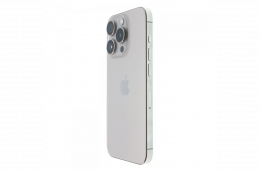 !! 1 ÉV GARANCIA !! Apple iPhone 15 Pro 128 GB Natural Titanium 92%