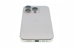 !! 1 ÉV GARANCIA !! Apple iPhone 15 Pro 128 GB Natural Titanium 92%