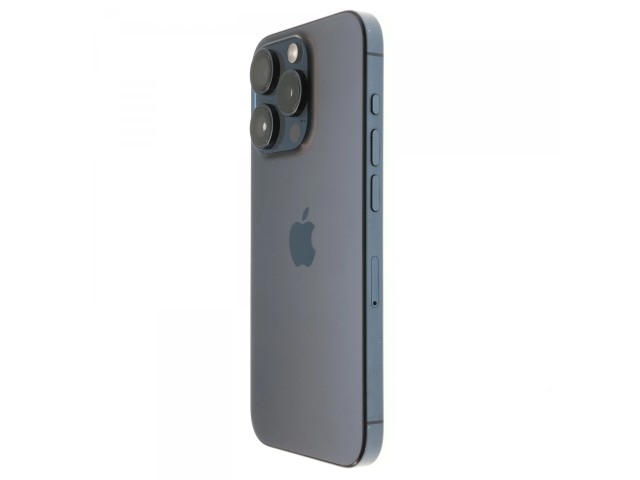 !! 1 ÉV GARANCIA !! Apple iPhone 15 Pro 128 GB Blue Titanium 89%