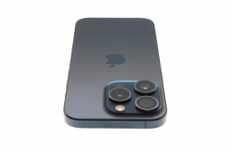 !! 1 ÉV GARANCIA !! Apple iPhone 15 Pro 128 GB Blue Titanium 90%