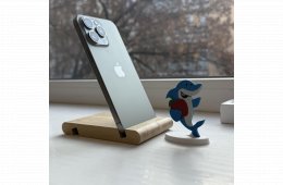 HIBÁTLAN iPhone 15 Pro Max 256GB White Titanium -1 ÉV GARANCIA - Kártyafüggetlen, MS3006, 90% Akksi