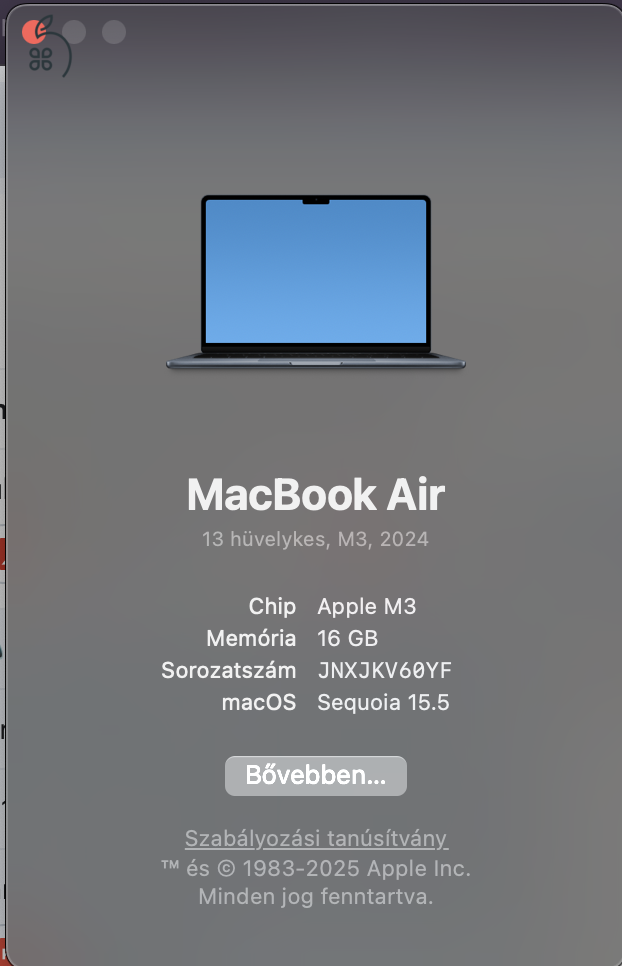 Macbook Air 13,6
