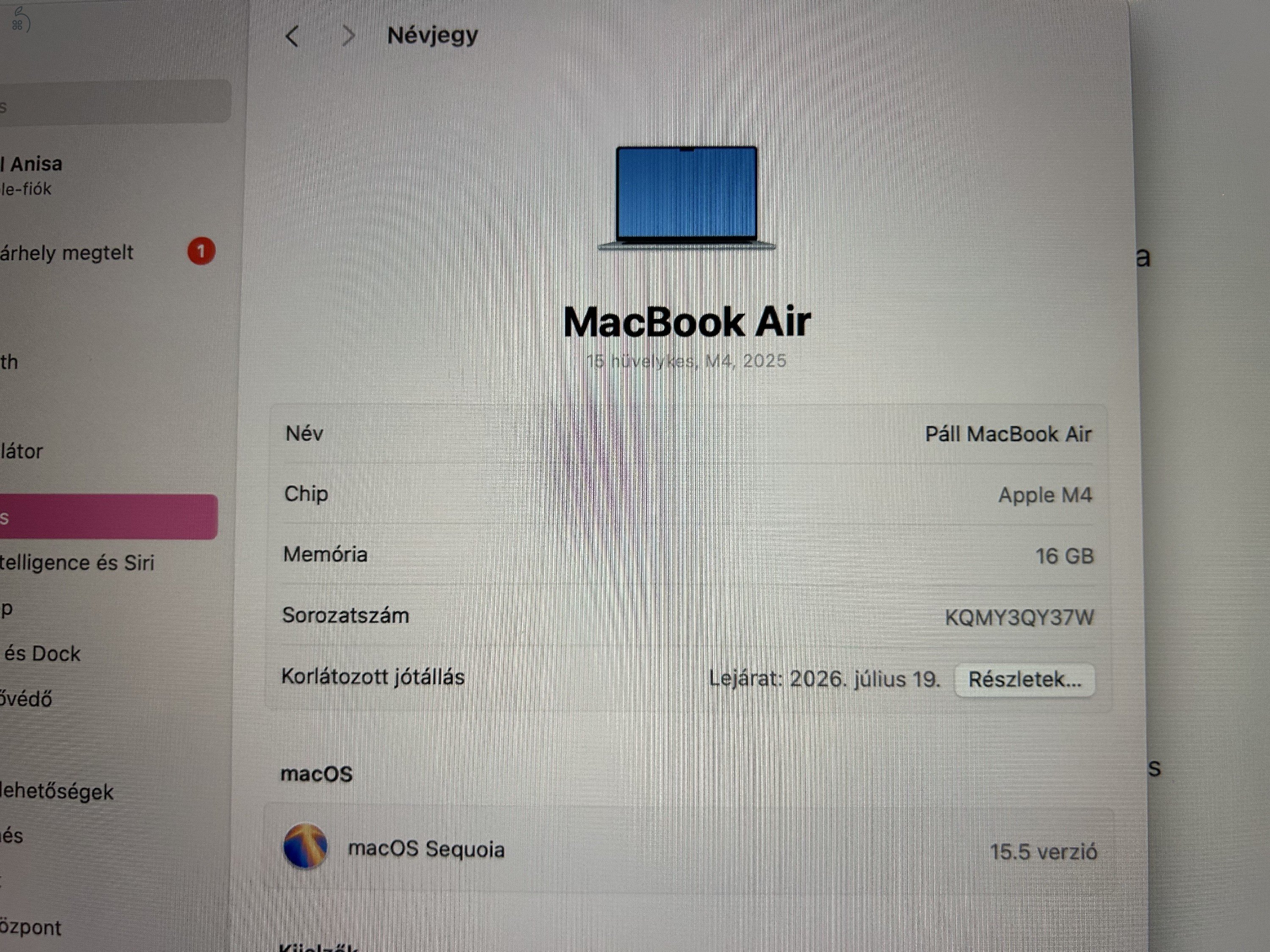 Új! Apple MacBook Air 15
