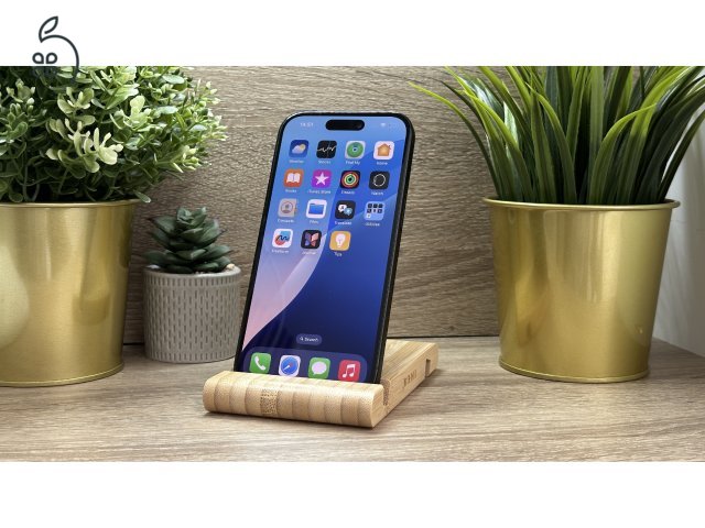 iPhone 15 128GB Fekete, Független - Garancia, Számla 