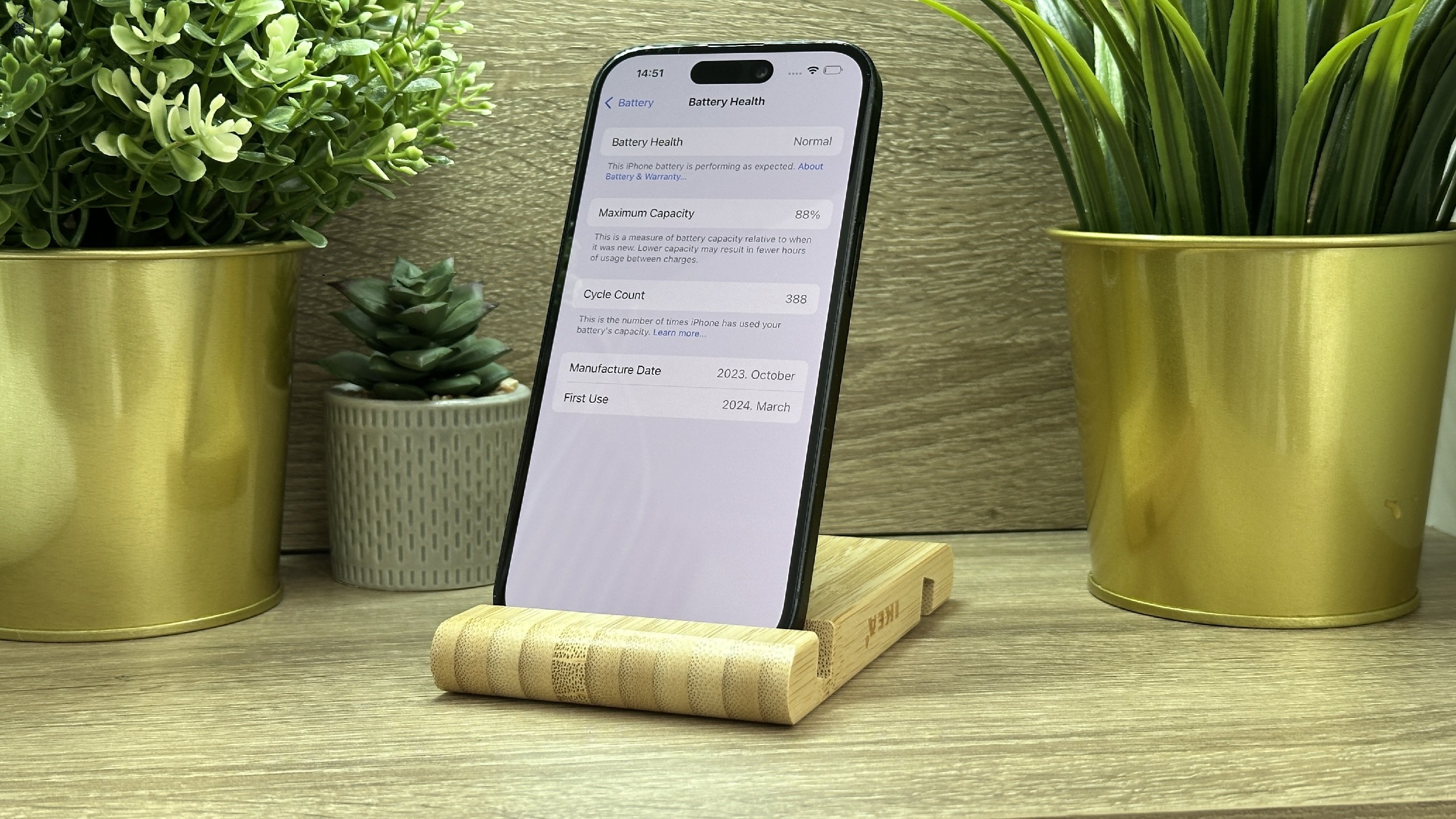  iPhone 15 128GB Fekete, Független - Garancia, Számla 