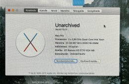 Apple Mac Pro 2.1 - Radeon HD 5770 - Felújítva - Szép állapot