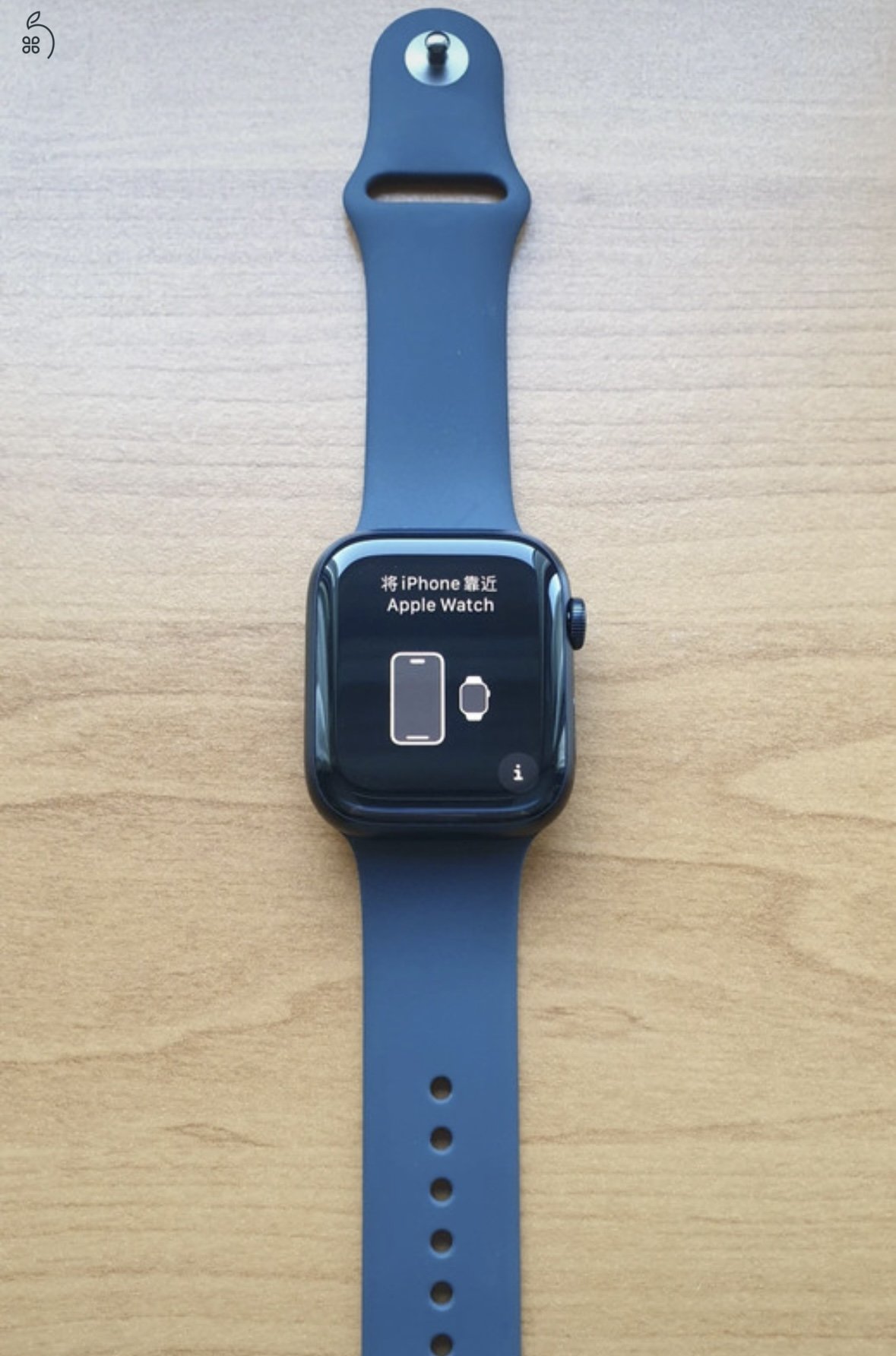 Apple Watch Series 9 GPS 45mm Midnight S/M sportszíj- Garancia!