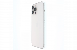 !! 1 ÉV GARANCIA !! Apple iPhone 13 Pro Max 128 GB Silver 96%