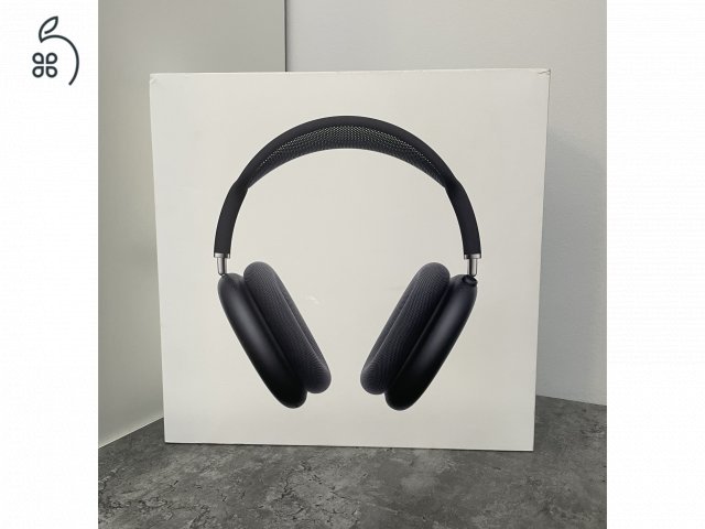 Új - Apple AirPods Max USB-C - Midnight - Garanciában cserélt, 2 év Apple Care+