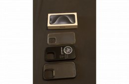 Eladó iPhone 15 Pro – Blue Titán, 128GB – Patika állapot! - 3 tokkal