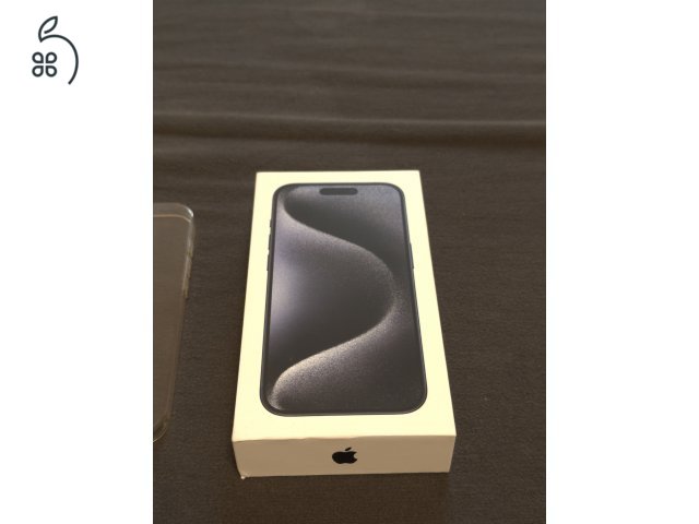 Eladó iPhone 15 Pro – Blue Titán, 128GB – Patika állapot! - 3 tokkal
