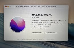 MacBook Pro 2015 mid 15-inch Retina 512 GB 16 GB i7