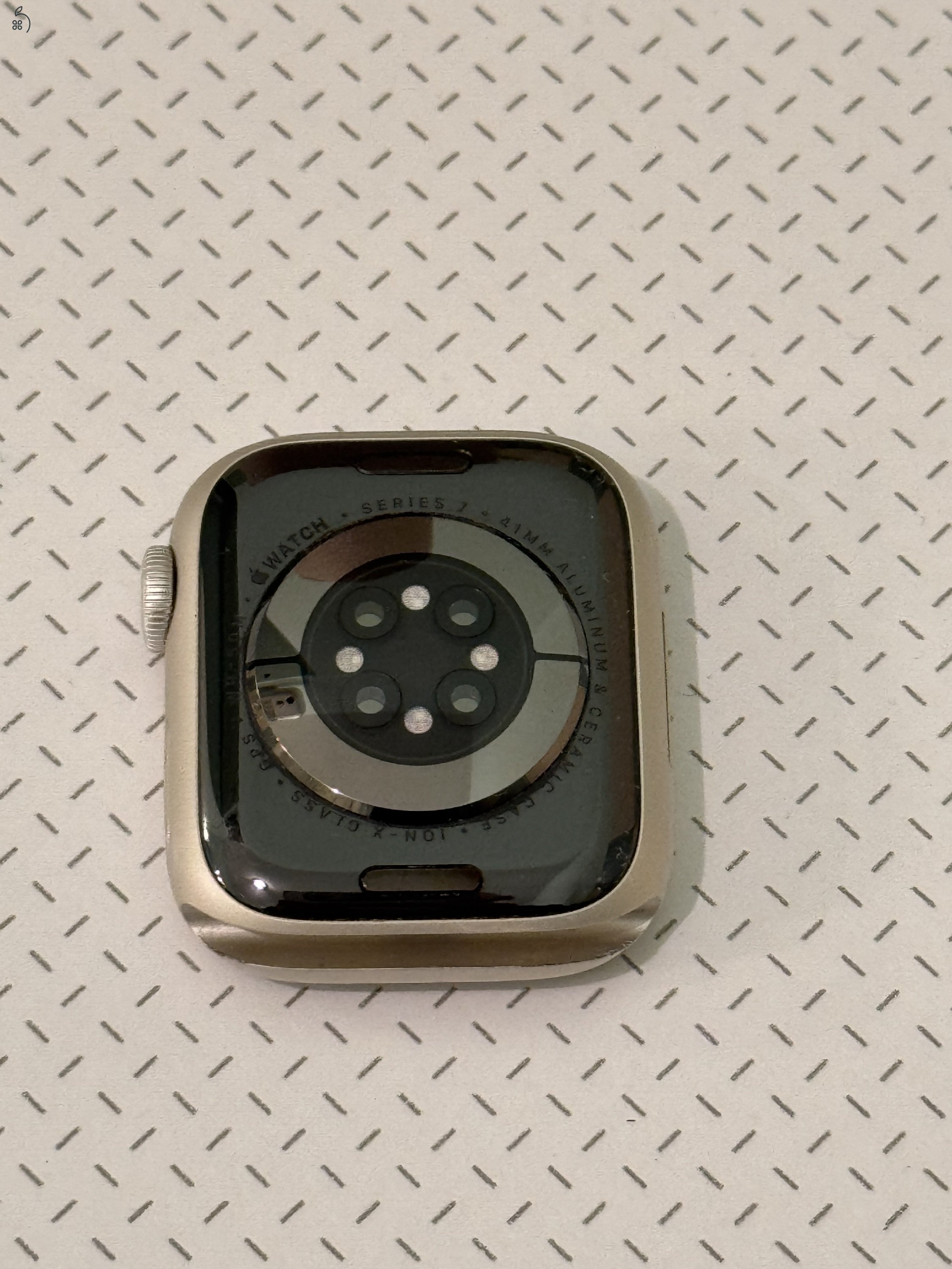 Apple Watch Series 7 41mm Starlight okosóra