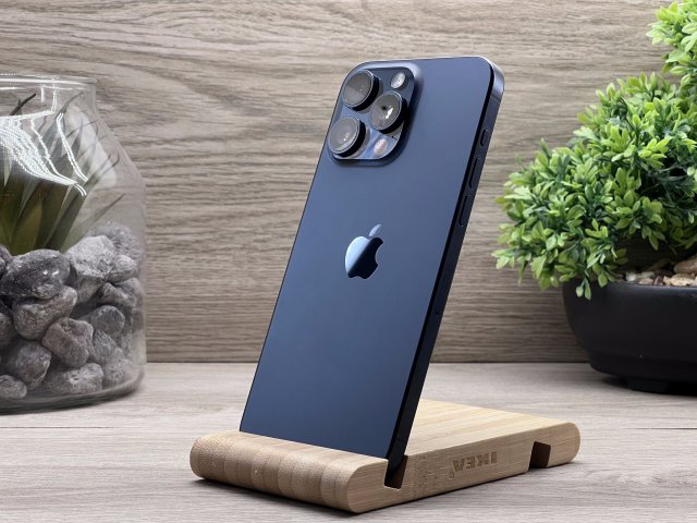 iPhone 15 Pro Max Blue Titanium 256GB 2 ÉV Garanciával Számlával