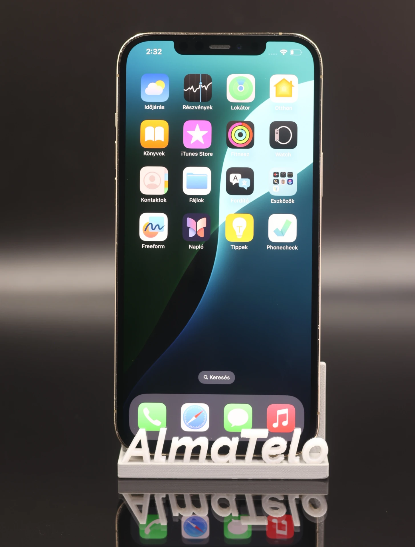 Apple iPhone 12 Pro Max 256 GB Gold 100% akku - 12 HÓ GARANCIA