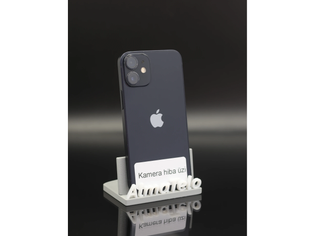 Apple iPhone 12 Mini 128 GB Black 100% akku - 12 HÓ GARANCIA