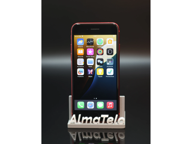 Apple iPhone SE (2020) 64 GB PRODUCT RED 100% akku - 12 HÓ GARANCIA
