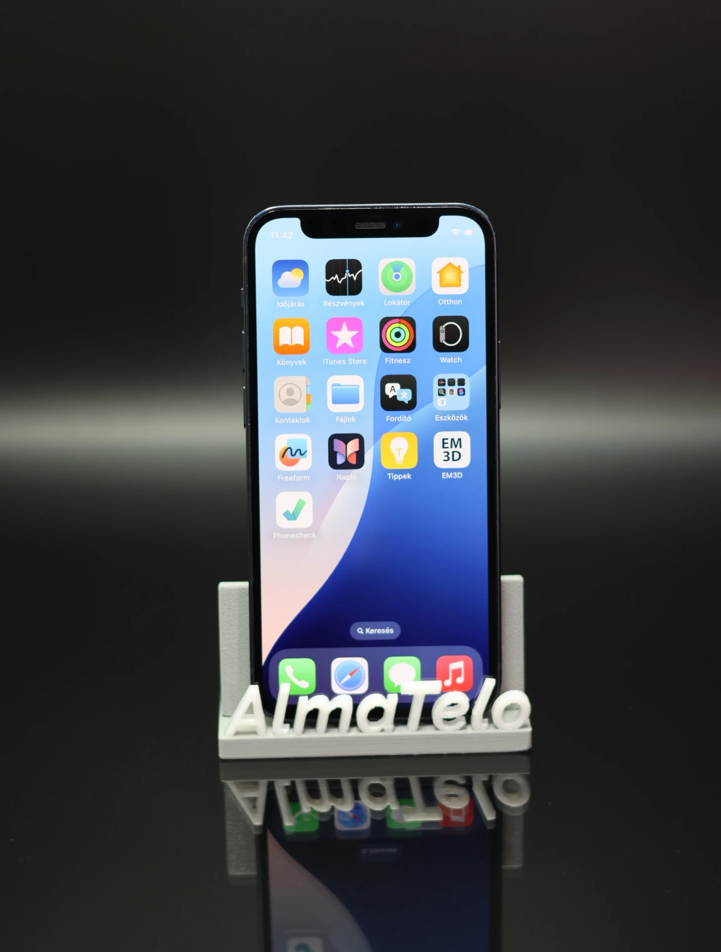 Apple iPhone 12 Mini 128 GB Black 100% akku - 12 HÓ GARANCIA