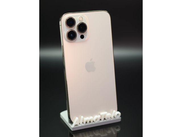 Apple iPhone 13 Pro Max 128 GB Gold 100% akku - 12 HÓ GARANCIA